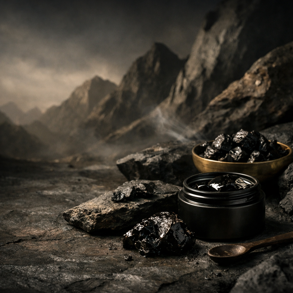 Shilajit resin and mineral-rich extract