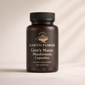 Lion’s Mane mushroom capsules (120 capsules) Earth Forge bottle